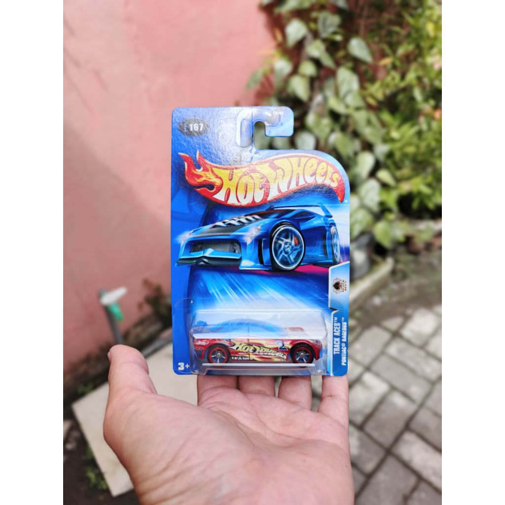 Diecast Hot Wheels Pontiac Rageous 2004 Track Aces Ban CM5 Rare VHTF Hotwheels