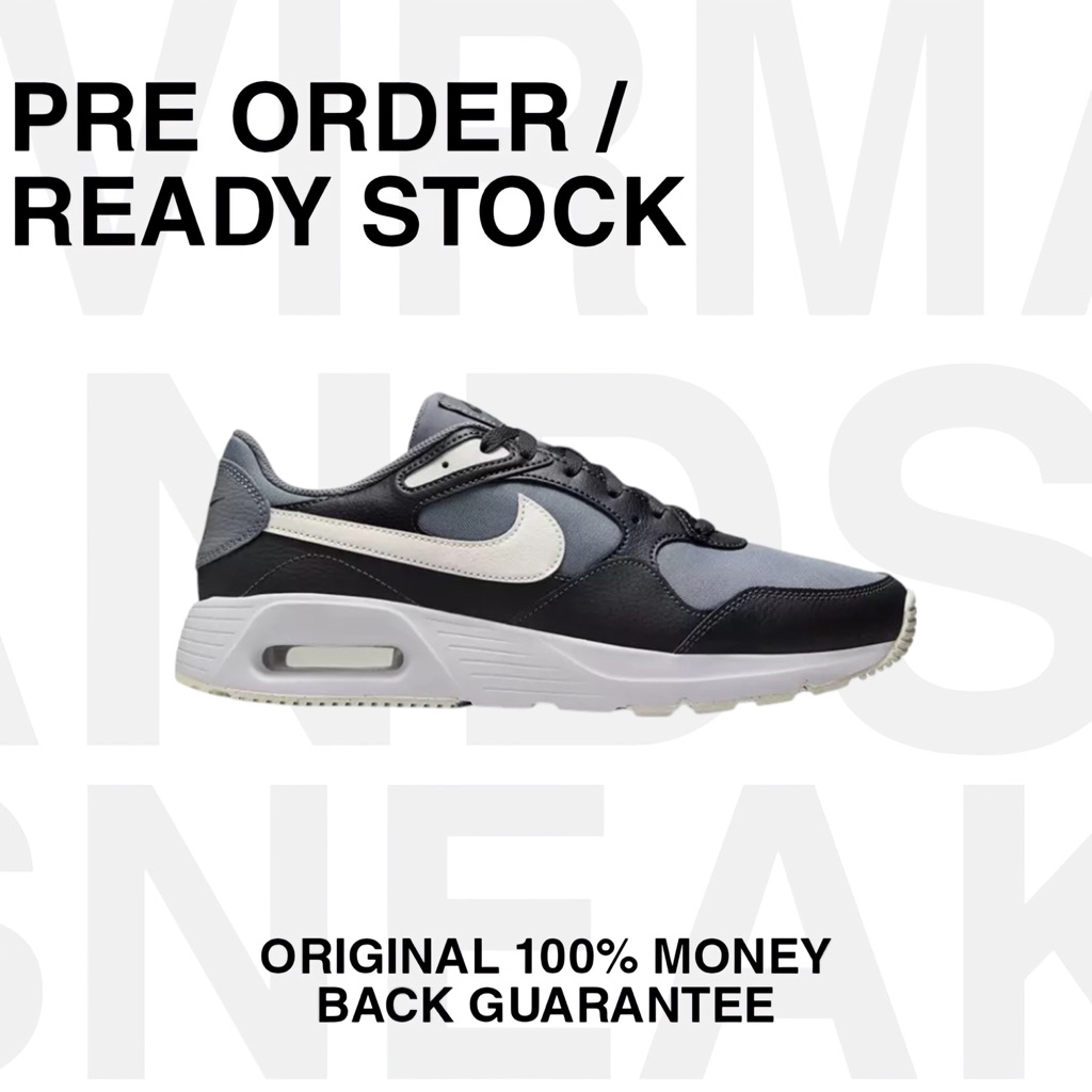 Nike Air Max SC Mens Cool Grey Original 100% Sneakers resmi