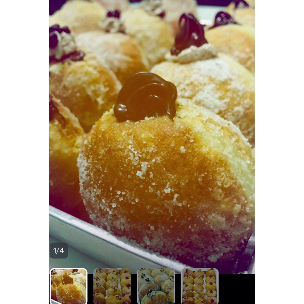 

Sourdough Bomboloni
