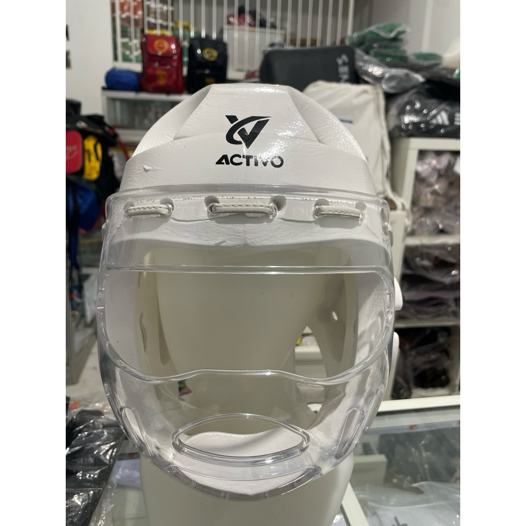 Helm Kaate Pelindung Kepala Karate Palindung Wajah Karate