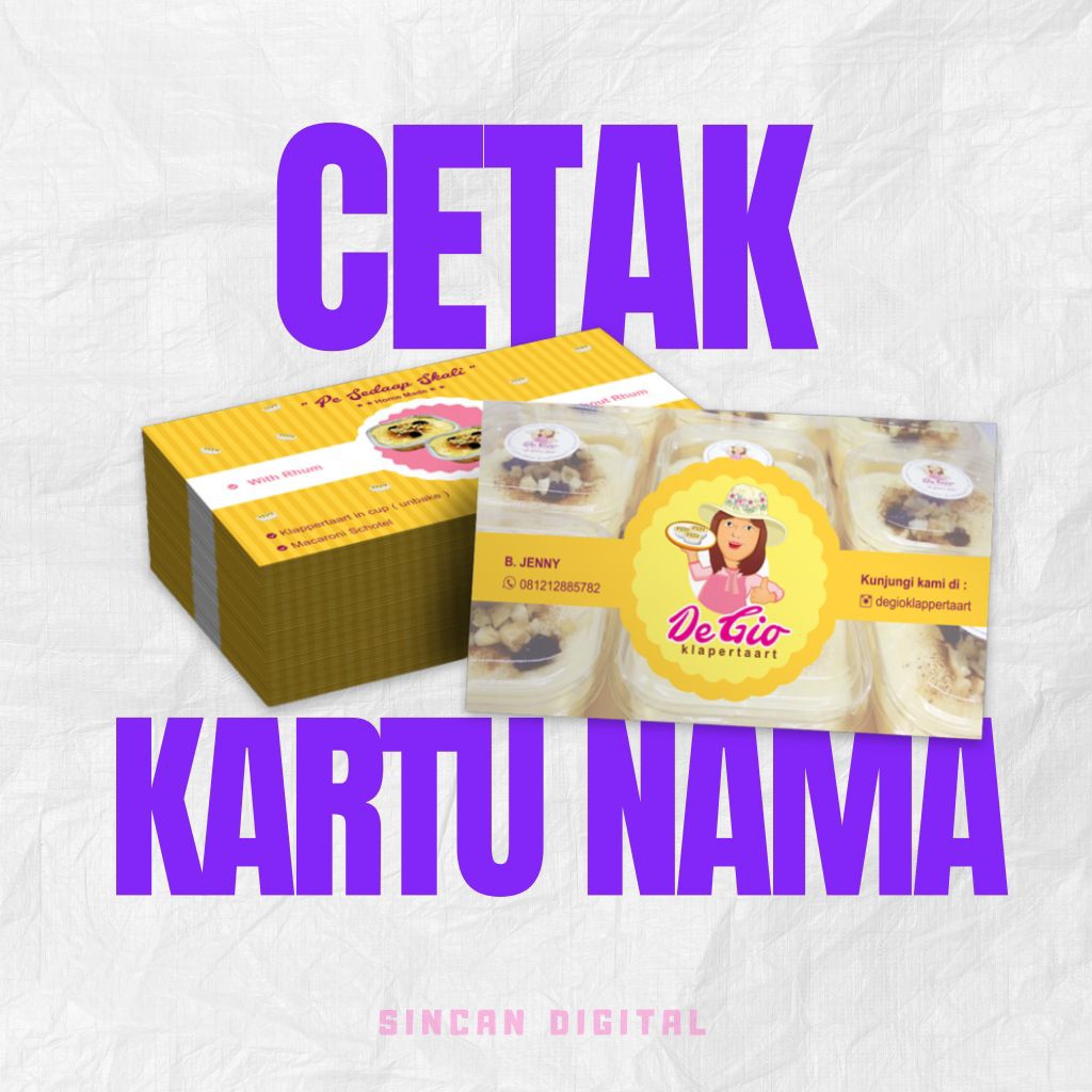 

Cetak Kartu nama, Bussiner Card
