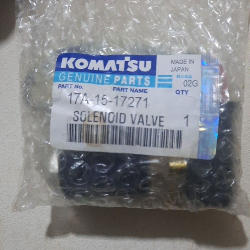Selenoid valve loader komatsu