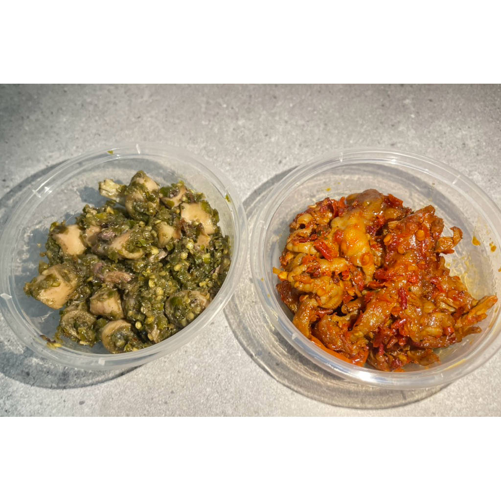 

SAMBAL CUMI HIJAU/CEKER MERCON