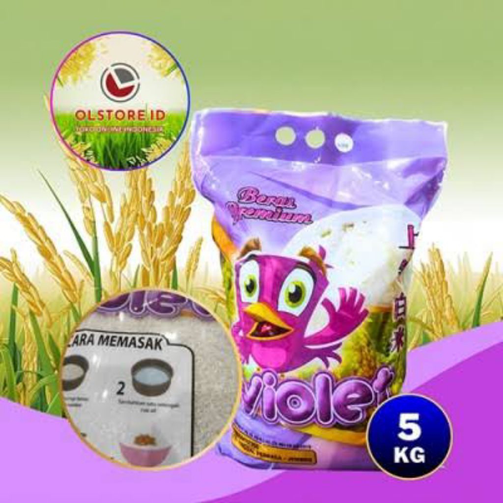 

BERAS PREMIUM VIOLET 5 KG