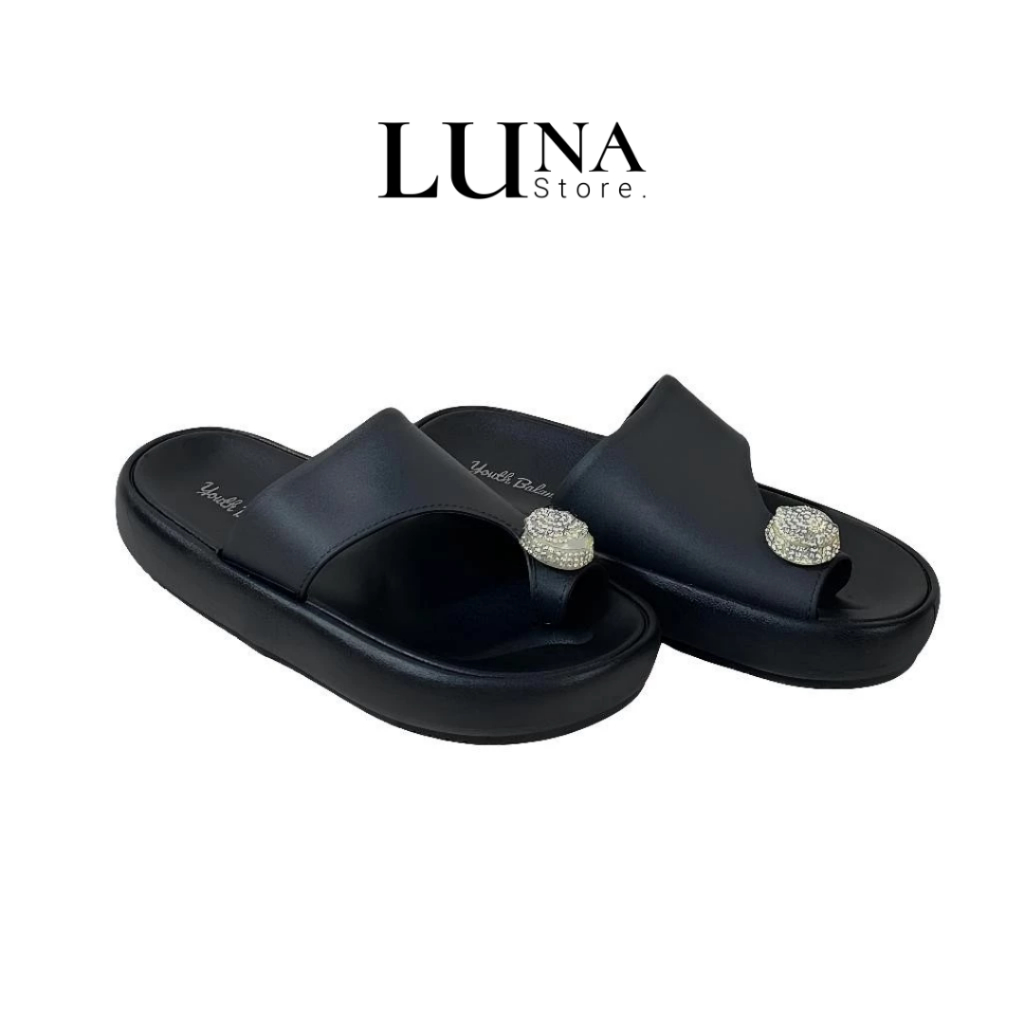 Sandal Jepit Tinggi Wanita Kekinian 8077 | Karet Empuk Anti Slip Modis by Balance