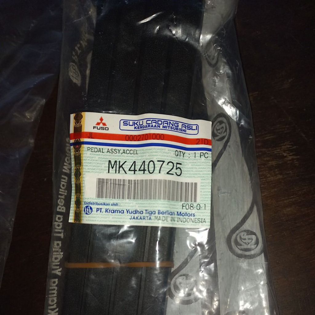 PEDAL GAS CANTER 125 110 136 / PEDAL ASSY ACCEL KTB ASLI ORI MK440725