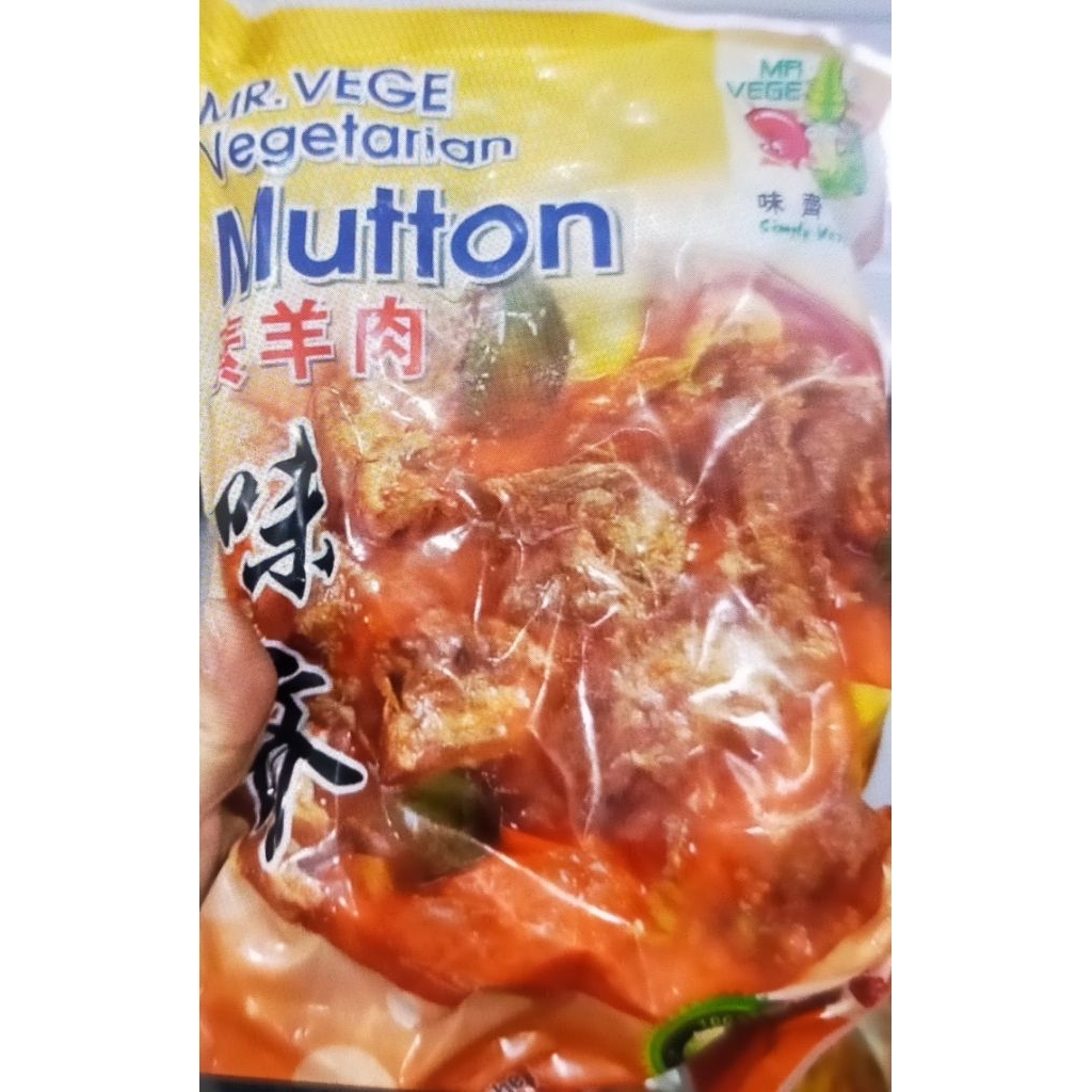 

frozenfood mr vege mutton900gr/olahan rendang/vegetarian