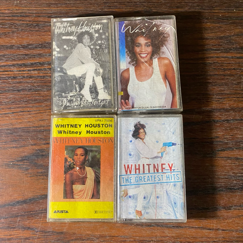 KUMPULAN KASET PITA IMPOR WHITNEY HOUSTON - ORIGINAL