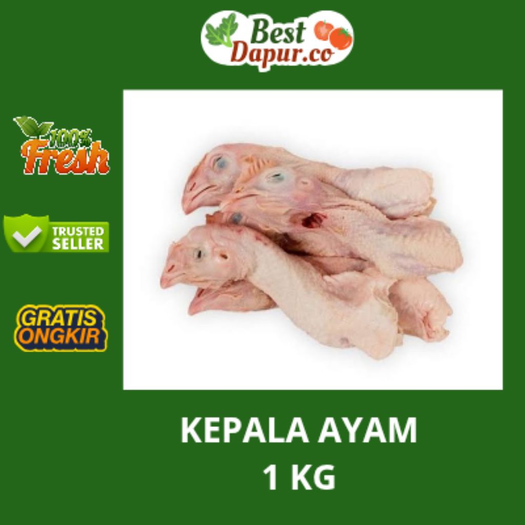 

KEPALA AYAM -- 500 GR - 1 KG -- Best Dapur .Co