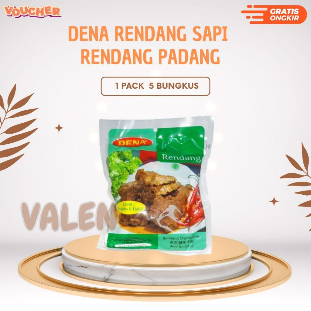 

Rendang Siap Makan/ Dena Rendang Sapi/ Rendang Padang