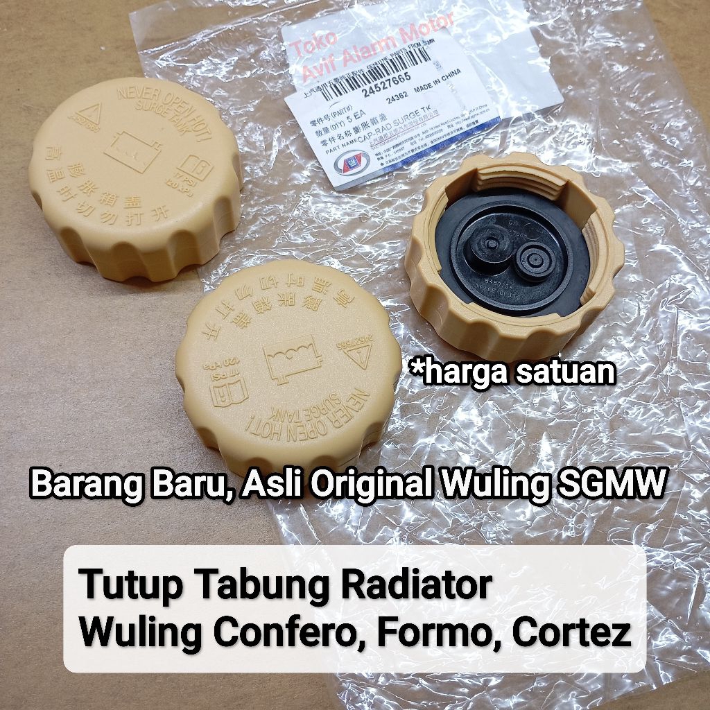 Tutup Tabung Air Radiator Wuling Confero