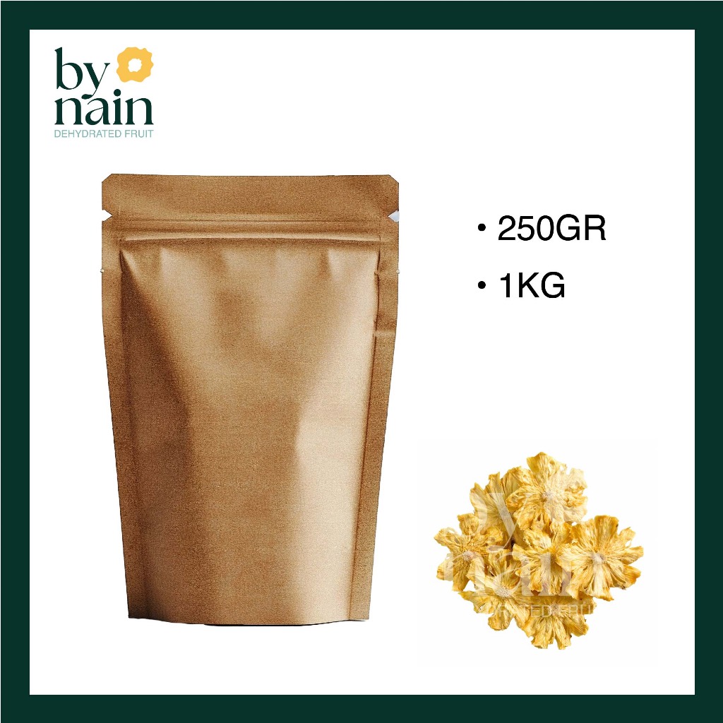 

Dried Fruit Pineapple Slice/Nanas Kering Slice/250gr/1kg