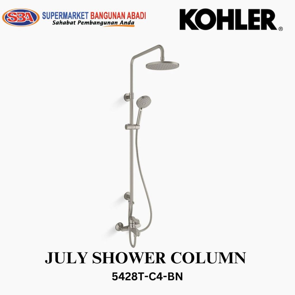 July Shower Coloumn Kohler | 5428T-C4-BN | Shower Kohler