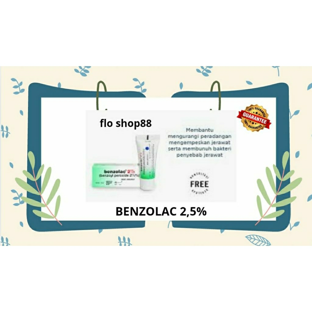 BENZOLAC JERAWAT / BENZOLAC 2 5% / BENZOLAC / BENZOLAC 2.5%