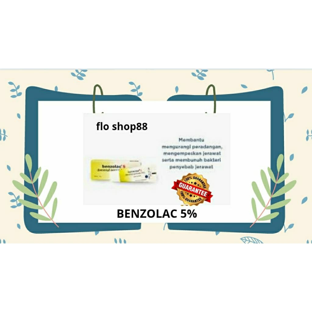 BENZOLAC 5% / BENZOLAC 5 / BENZOLAC / BENZOLAC JERAWAT 5% / BENZOLAC JERAWAT / BENZOLAC 5GR / BENZOL