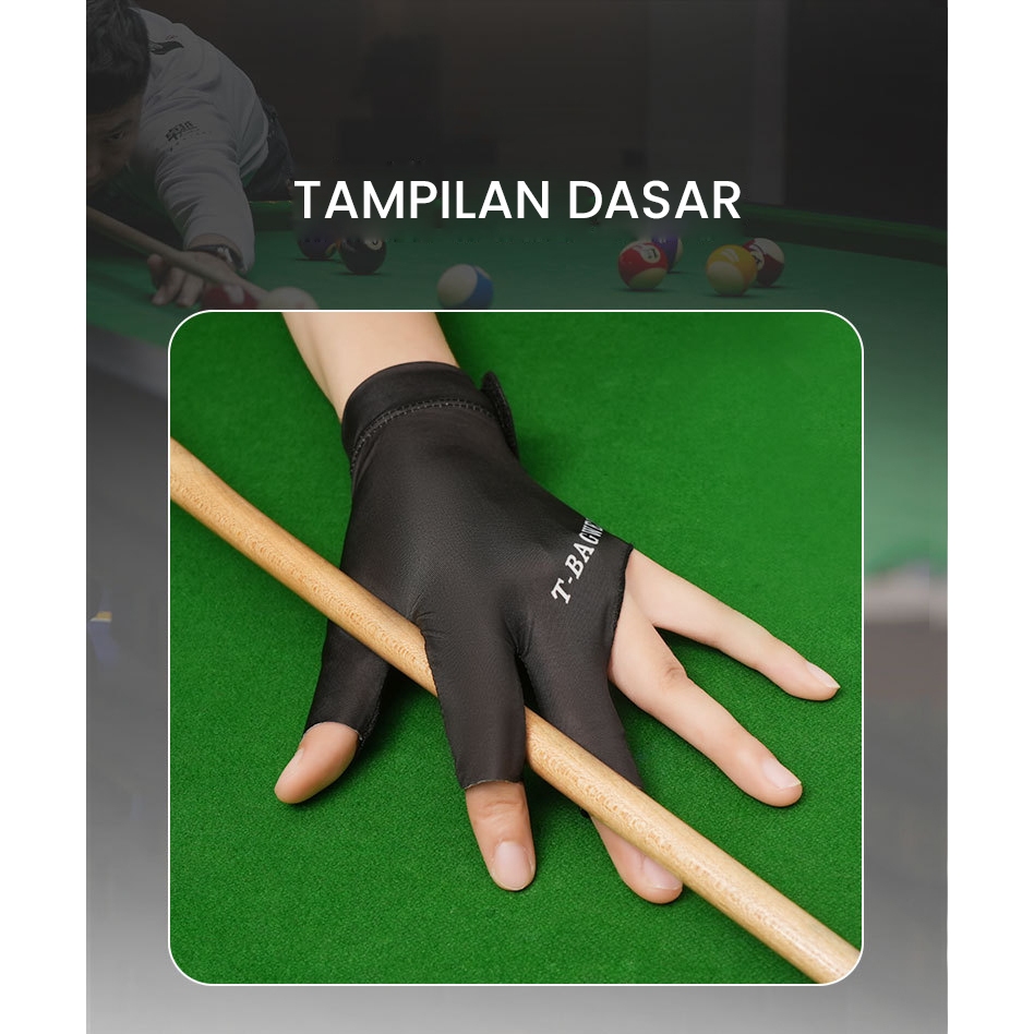 PROMO TERBARU SARUNG TANGAN BILLIARD HAND GLOVES 2502 BILLIARD GLOVES