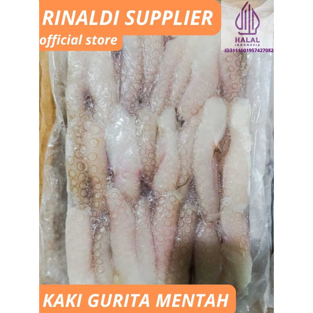 

Kaki Gurita Mentah