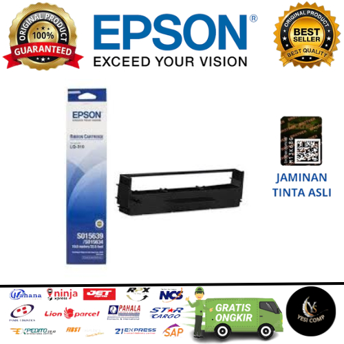 Pita Ribbon Epson Dotmatrix LQ310 / Pita Epson Original/Pita Printer/Pita LQ310 Ribbon