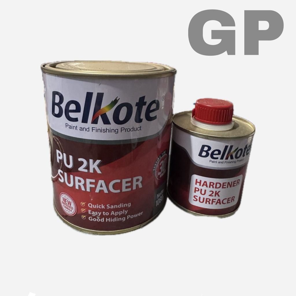 Belkote PU 2K Surfacer - 1liter / Epoxy / Primer