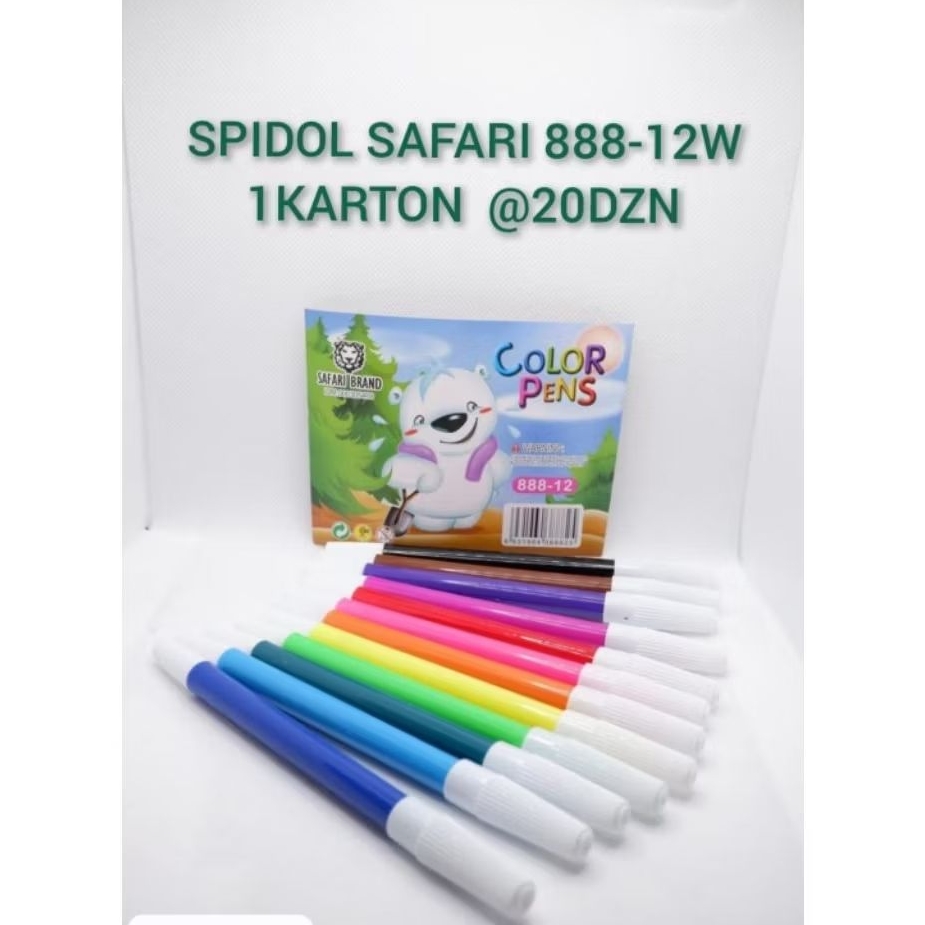 

spidol12 warna super murah