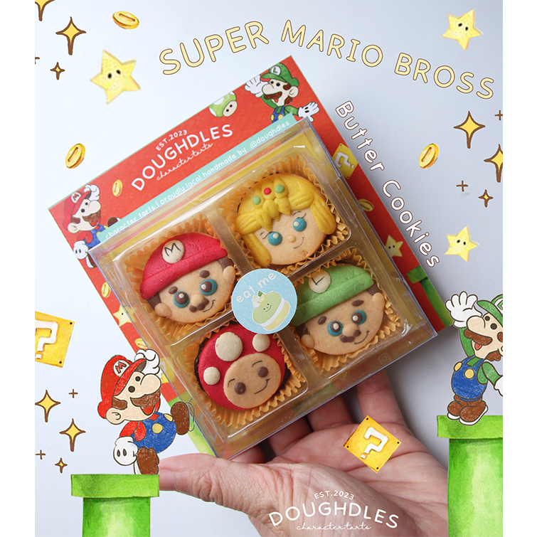 

Super Mario Bross Butter Cookies