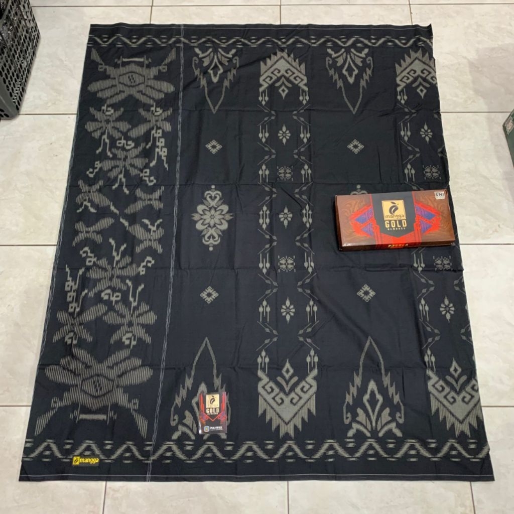 Sarung Mangga Gold kembang, Sarung Mangga , Sarung pria