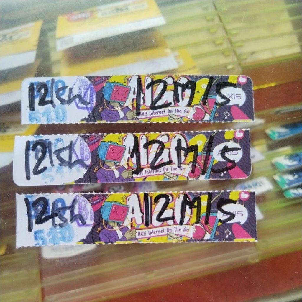 VOUCHER AXIS 12 GB (5 Hari)