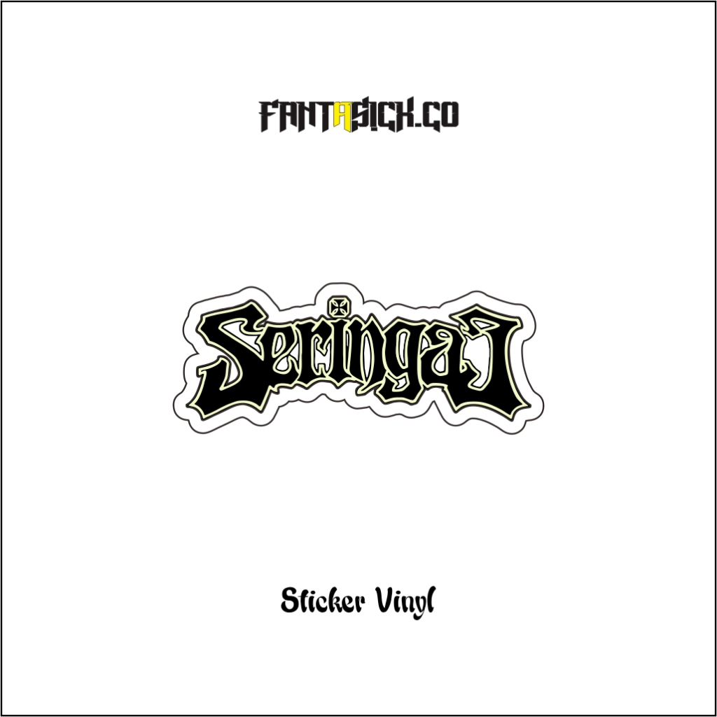 

Sticker Band Seringai Stiker Hp Stiker Laptop Stiker Tahan Air Vinyl Stiker Helm Stiker Gitar Cutting