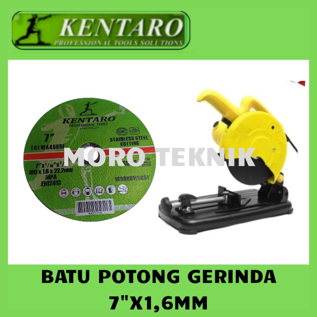 KENTARO BATU POTONG GERINDA 7 INCH / MATA GERINDA 7 INCH ORIGINAL