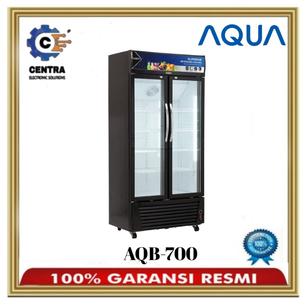 Showcase AQUA 2 Pintu AQB-700 464L