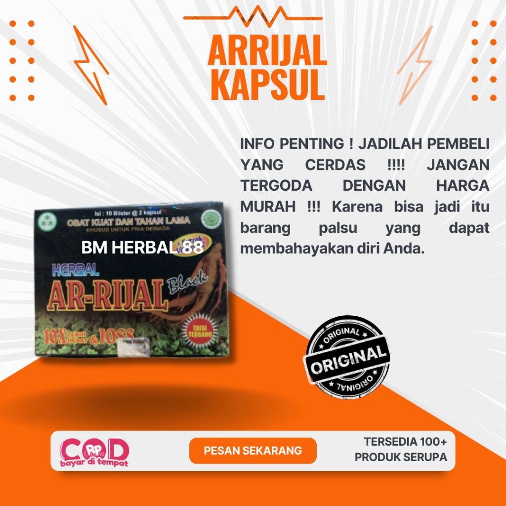 COD | Ar-Rijal Kapsul Original