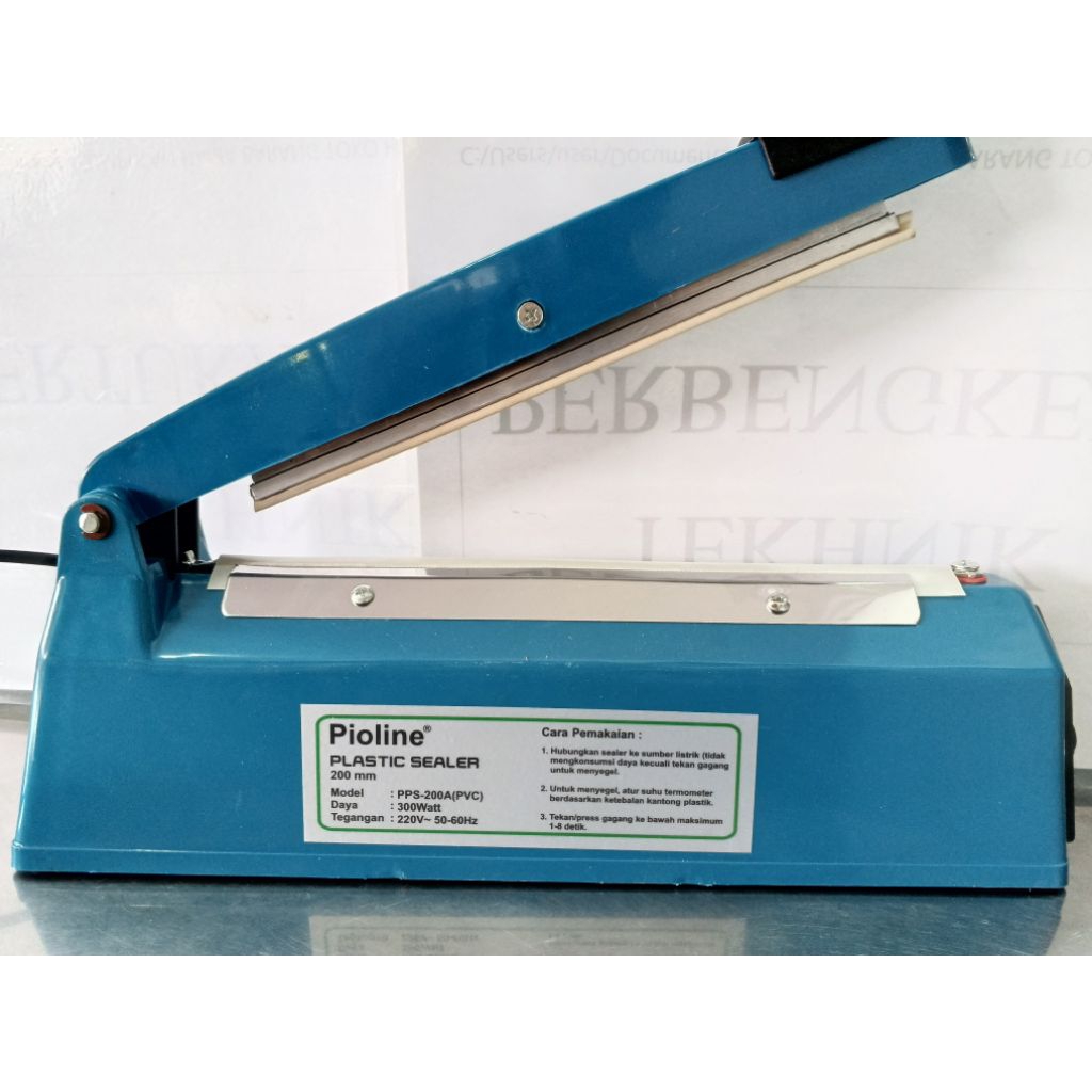 Alat Pres Plastik / Penyegel Plastik/ Plastic Sealer panjang 20cm - Pioline PPS-200A