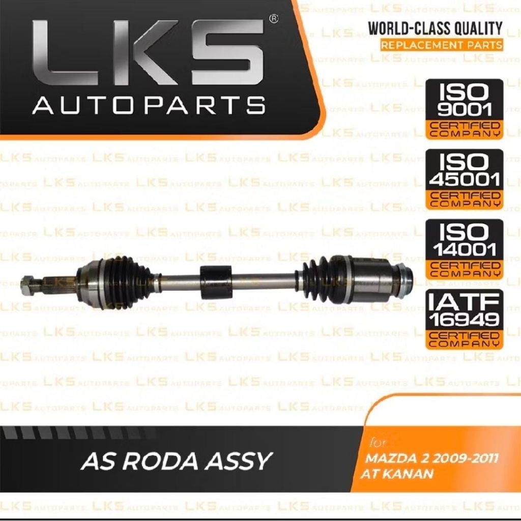 218424 CV JOINT ASSY KANAN MAZDA 2 AT 2009-2011