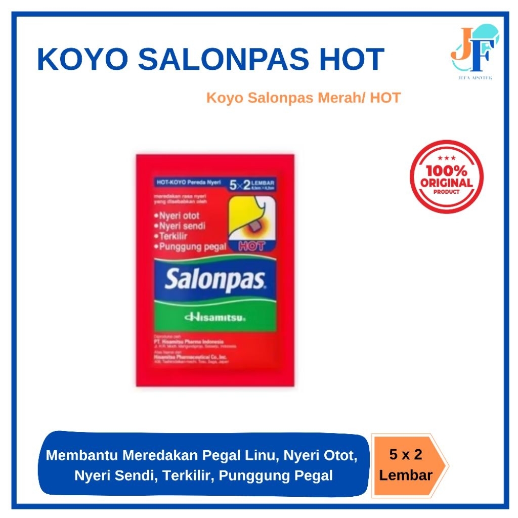 Salonpas Koyo Hot/ Salonpas Koyo Merah