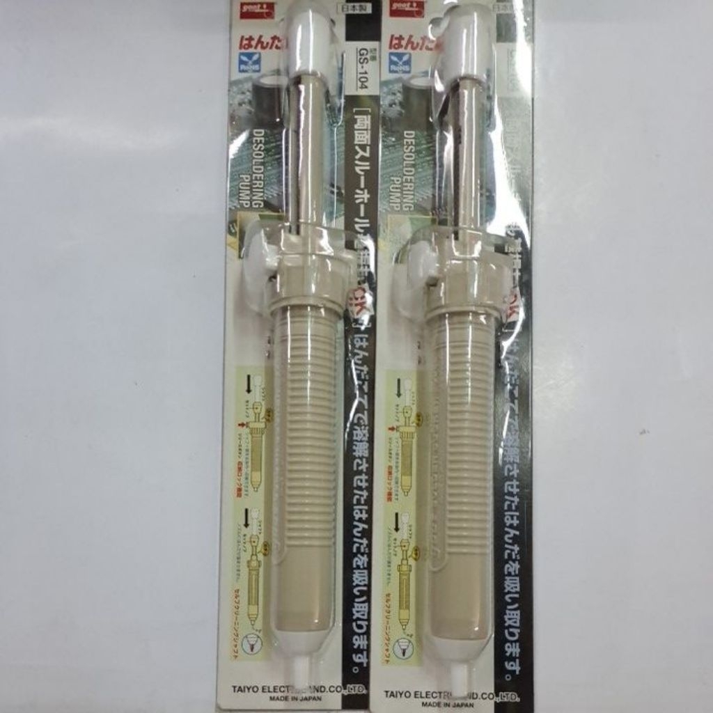SEDOT SEDOTAN TIMAH / PENYEDOT TIMAH / DESOLDERING TOOL GOOT GS-104 ORIGINAL ASLI