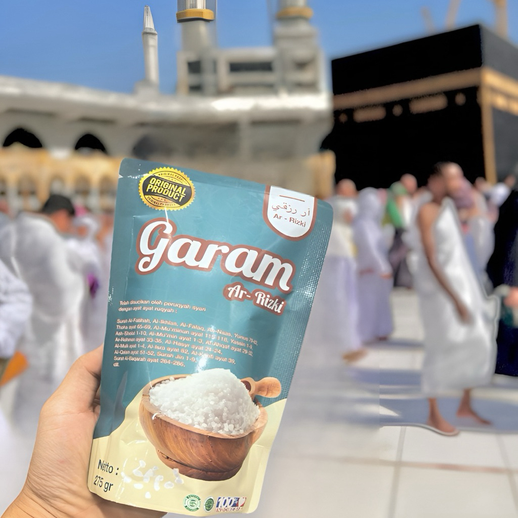 

Garam ArRizki 275gr | Garam Mandi Penyejuk Jiwa