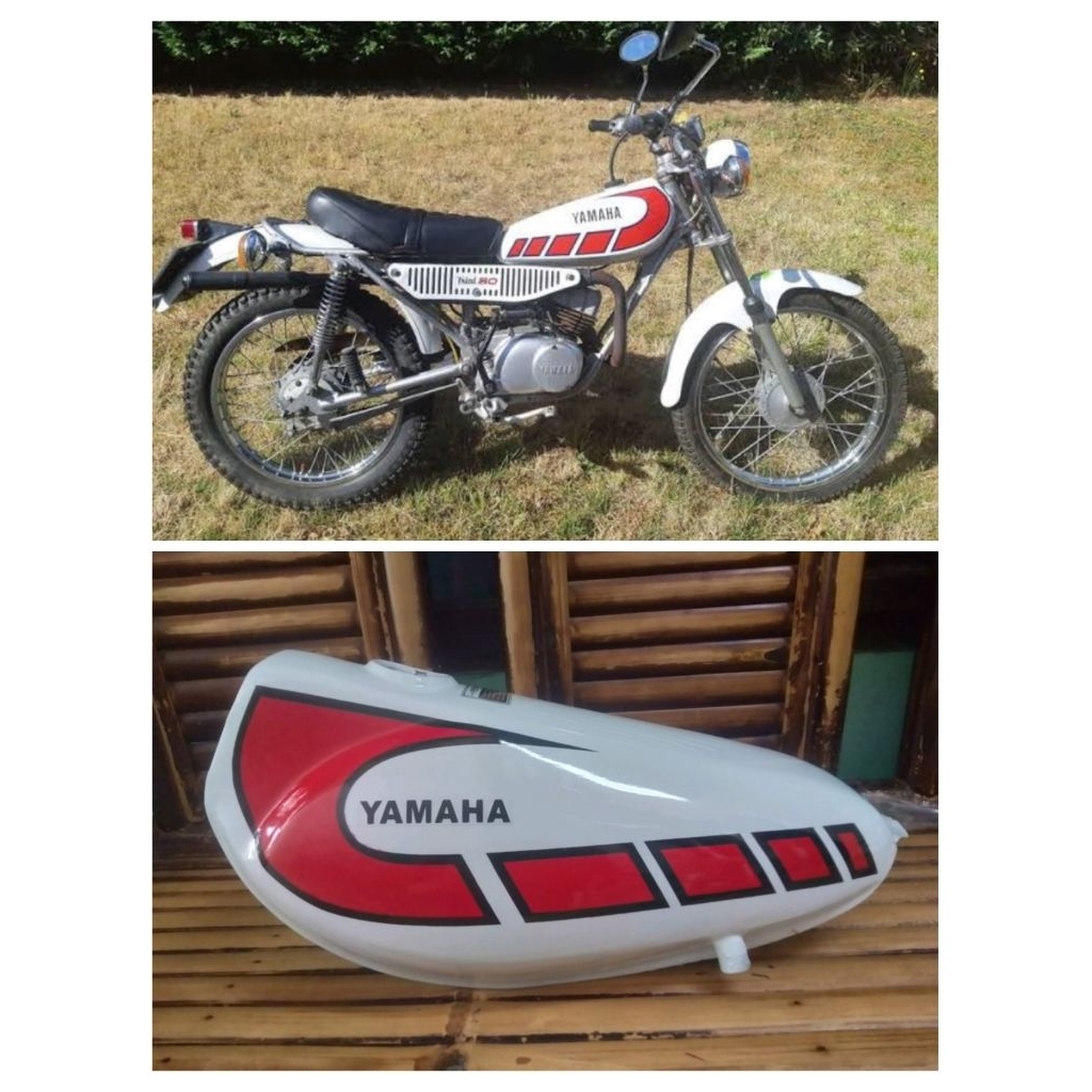 Tangki Trail Jadul Yamaha TY175 tangki vintage Yamaha TY 175