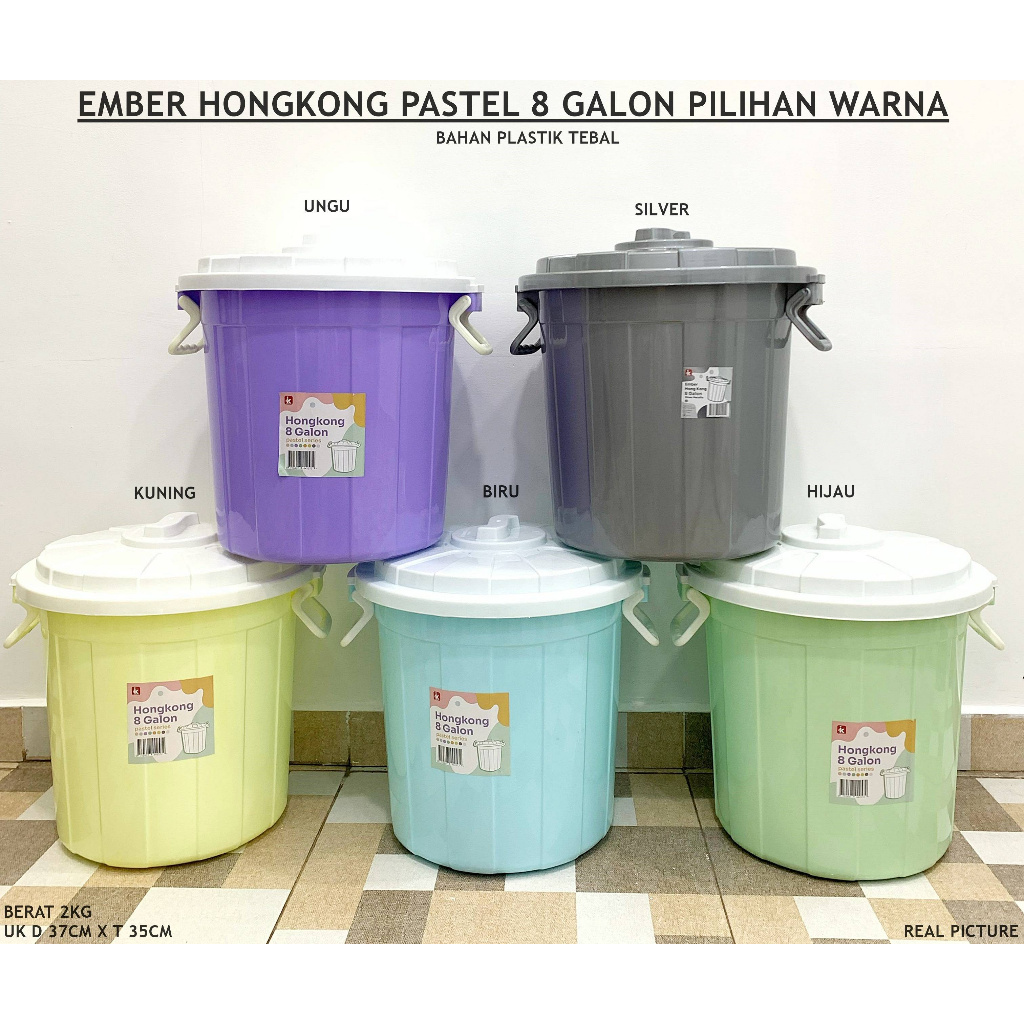 EMBER HONGKONG PASTEL 8 GALON