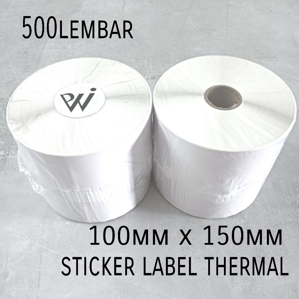 

Sticker Label Thermal 100mm x 150mm x 500lembar