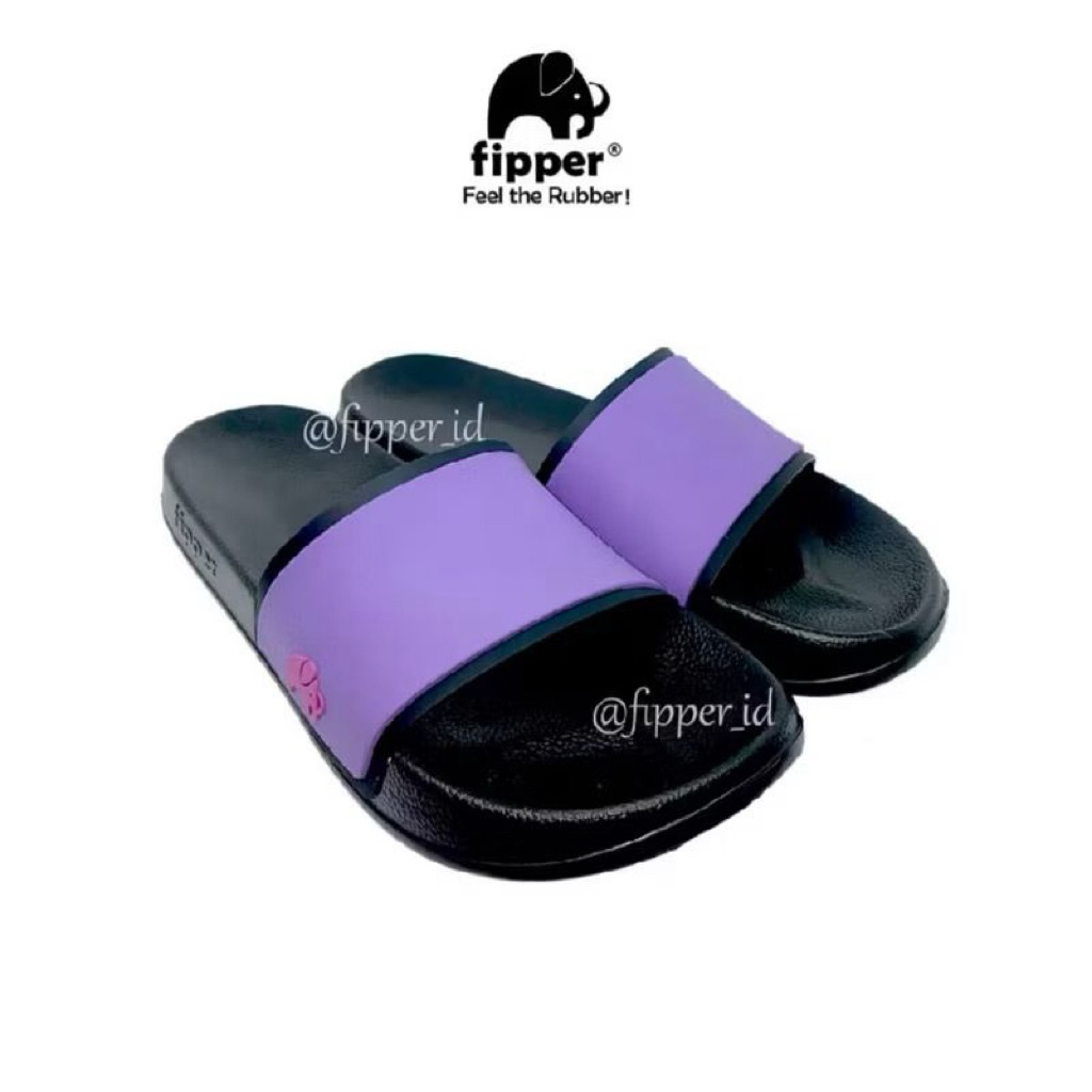 Fipper Slip On Black/Violet