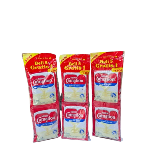 

Carnation Kental Manis Nestle [ 6pcs x 38gr ] Pack