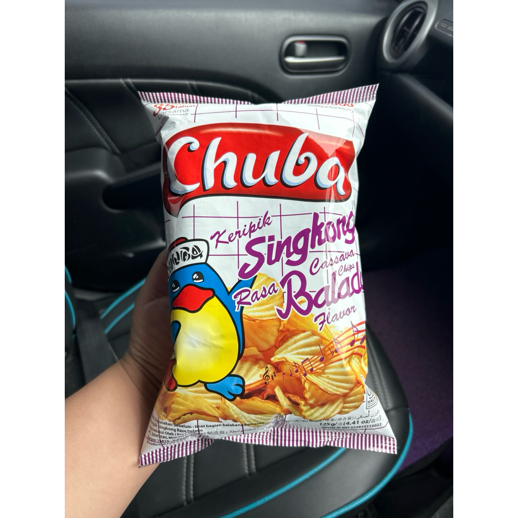 

Chuba keripik singkong Balado 125gram