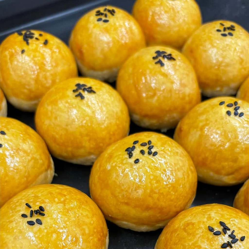 

Kue Nastar Nanas Toping Wijen Cookies Manis Lumer