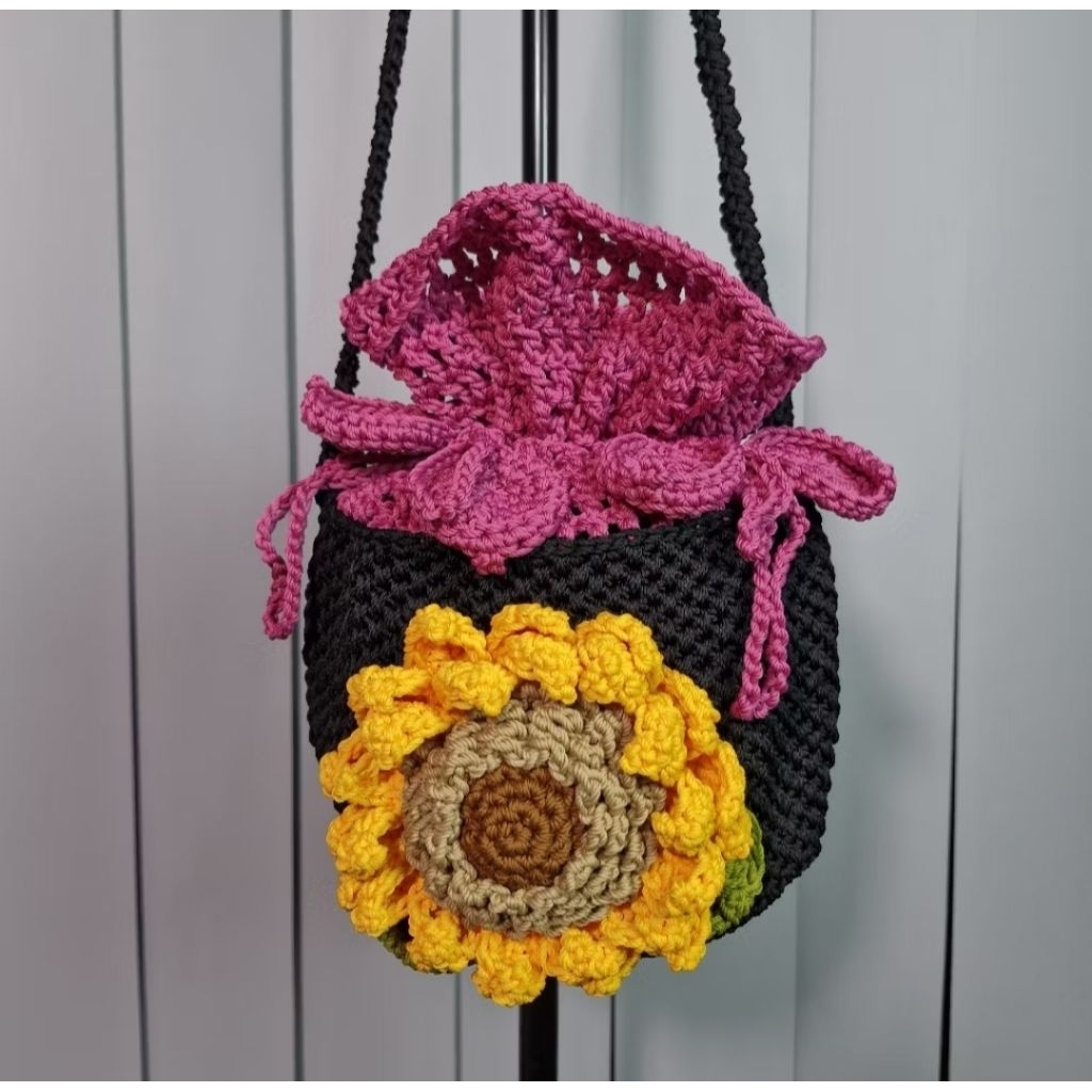 Tas Rajut / Tas Rajut unik / Tas selempang / Tas Shoulder / Tas Handmade