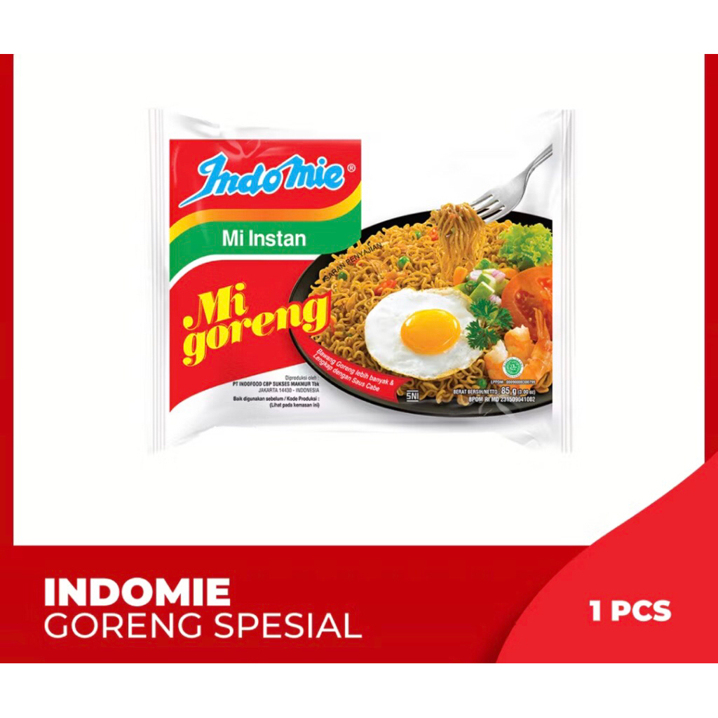 

INDOMIE Goreng Spesial / Indomie Mie Instant Mie Goreng Exp Jan 2026 Bisa Instant Bisa COD Area Bandung