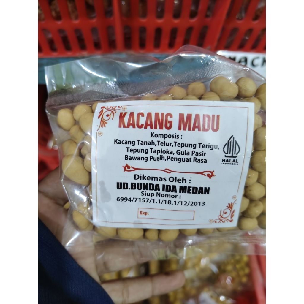 

snack kacang madu medan