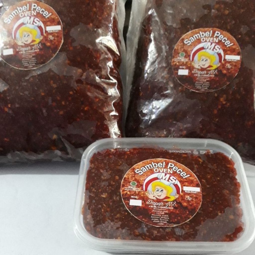 

Sambel pecel oven premium, 250g, 500g, 1kg