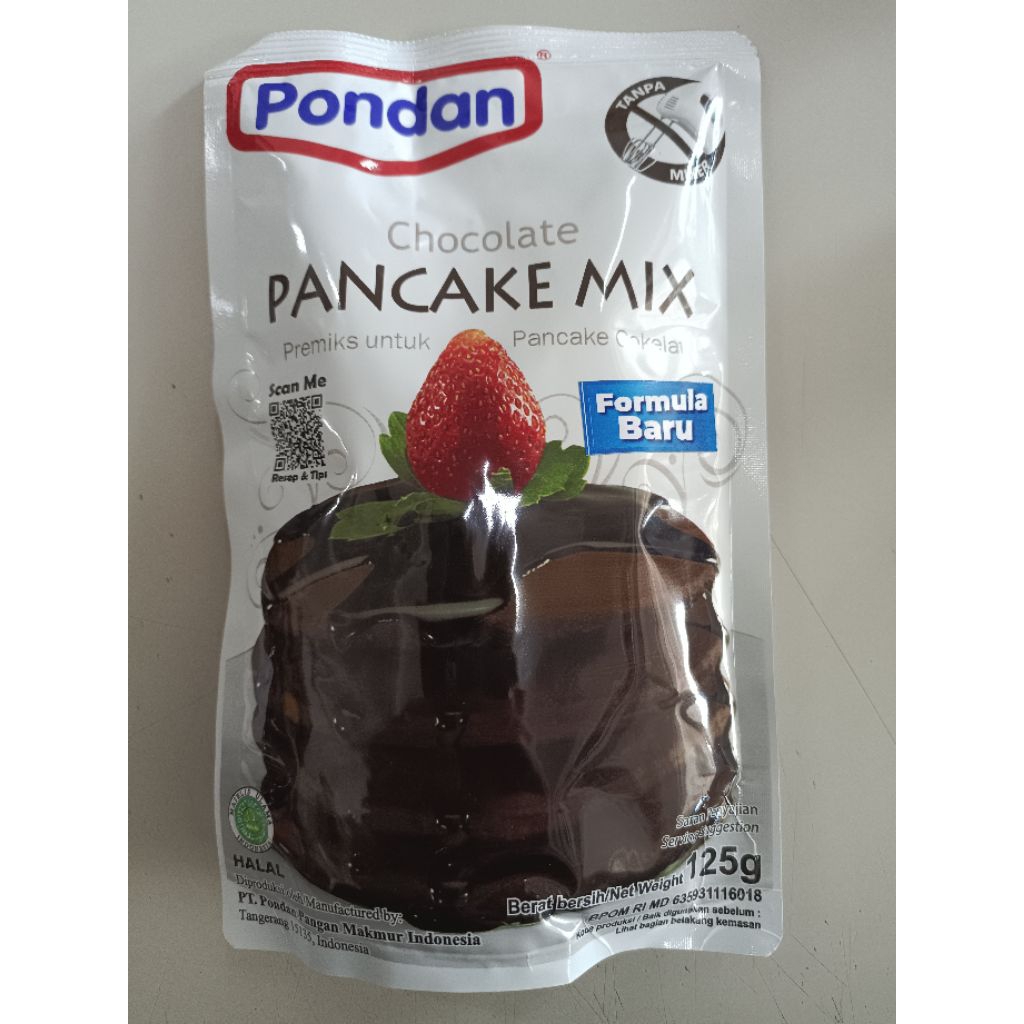 

TEPUNG PREMIX PONDAN PANCAKE COKELAT 125GRAM