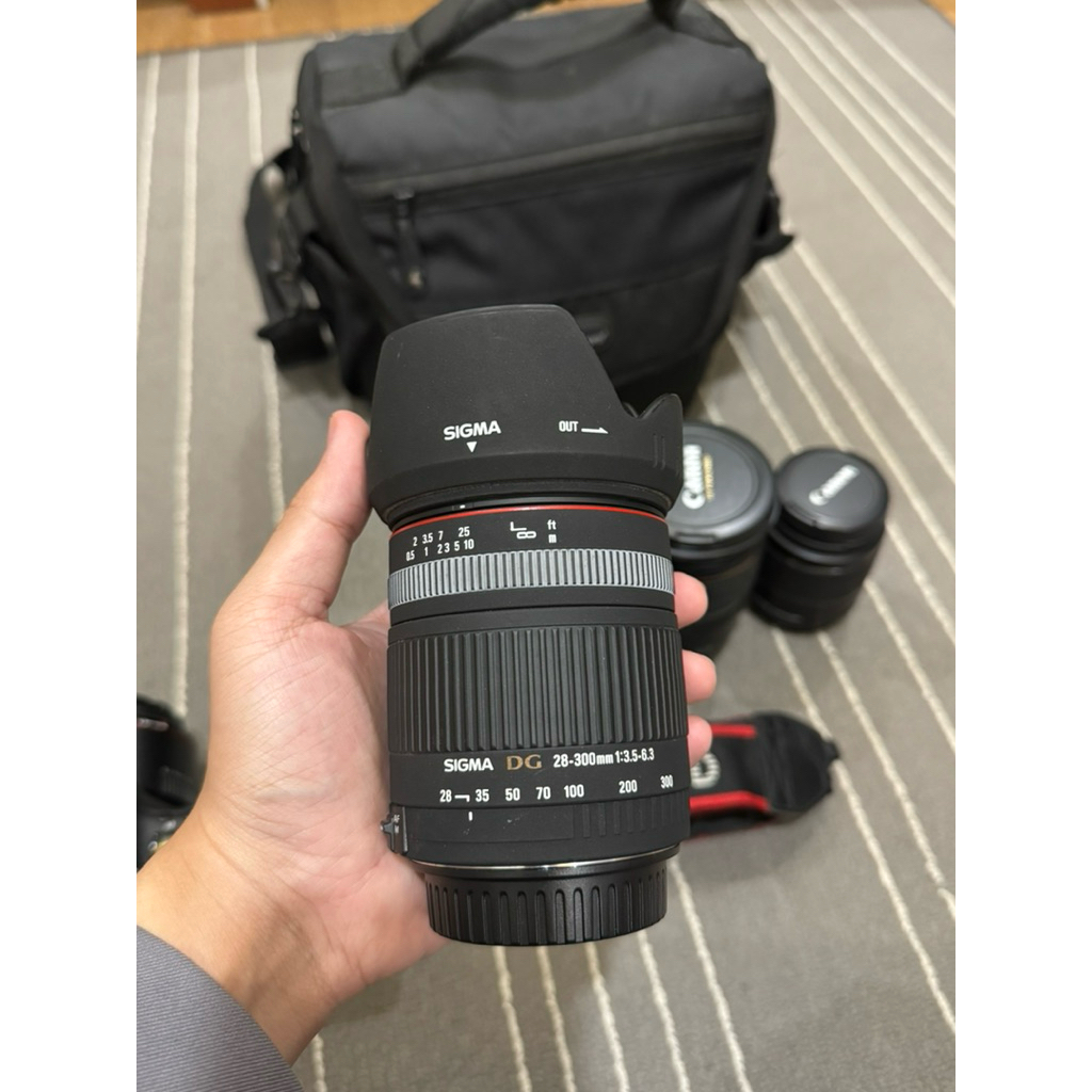 Lensa Tele Sigma 28-300mm for Canon