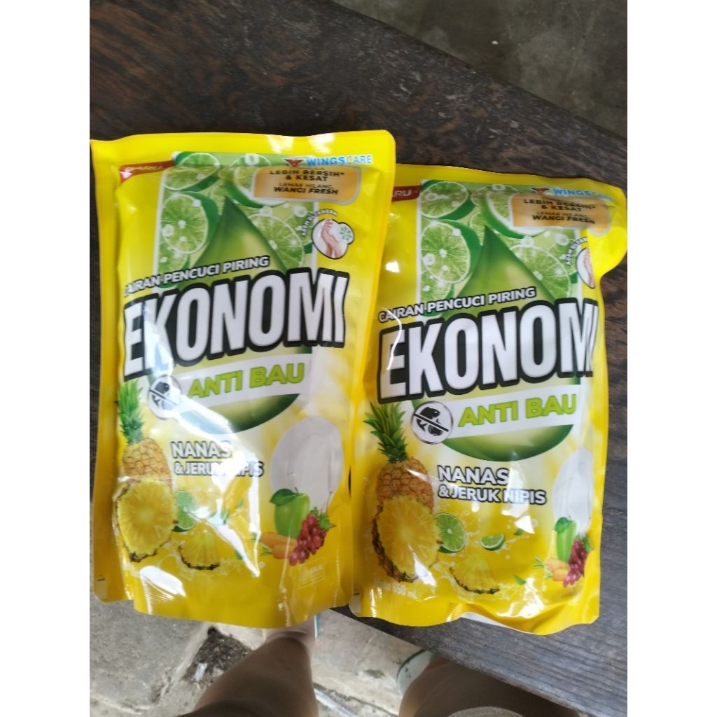 sabun cuci piring merek ekonomi 650ml (1 karton isi 12 sabun)